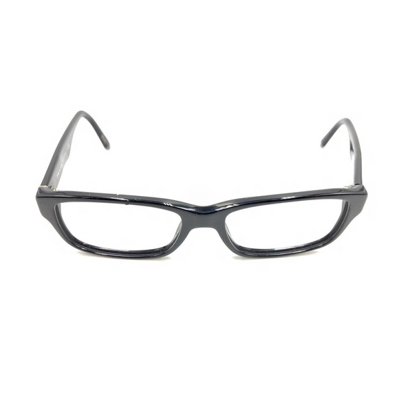 Prada VPR 16M 1AB-1O1 Black Rectangle Eyeglasses Frames 53-16 140 Italy Designer - Picture 2 of 12